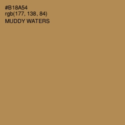 #B18A54 - Muddy Waters Color Image